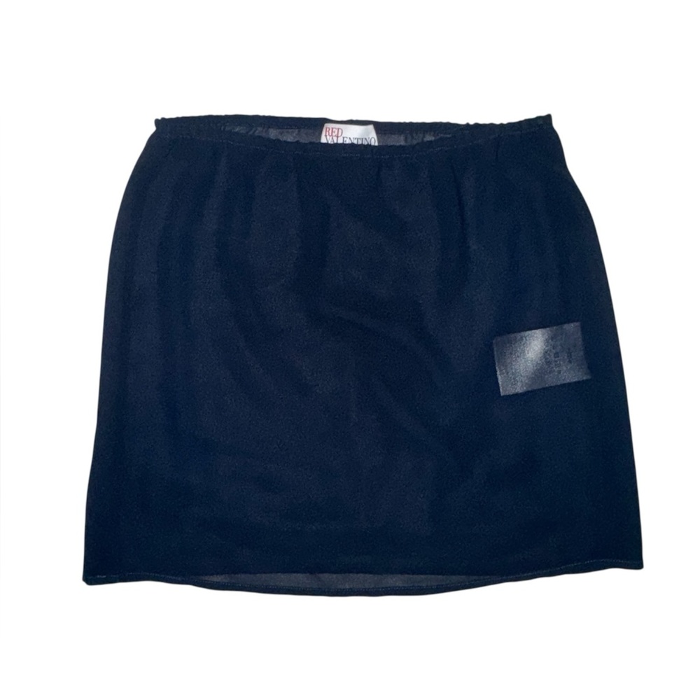 RED Valentino Sheer Mini Skirt